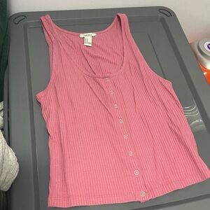 Pink Forever 21 Tank Top